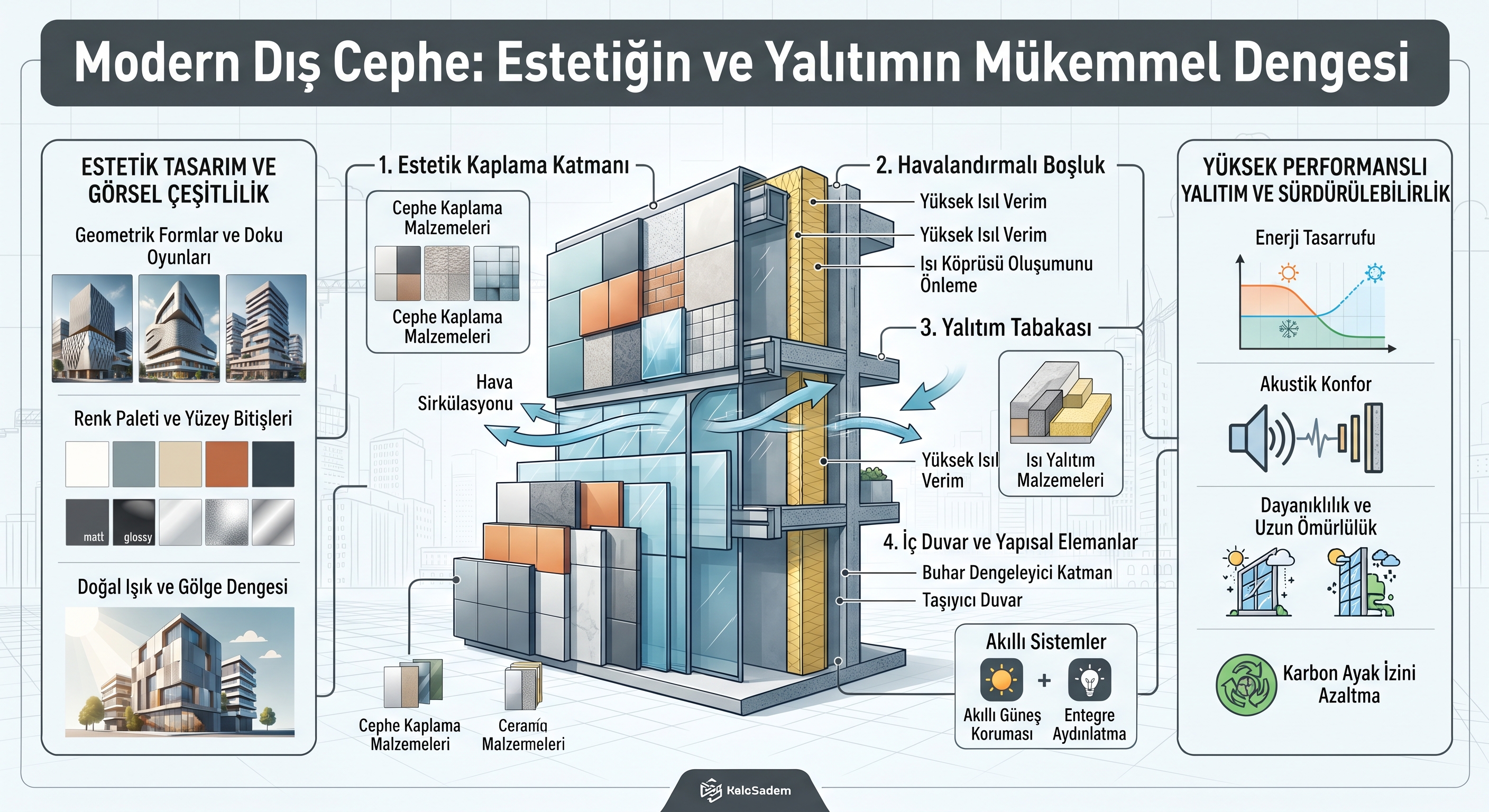 Modern Dış Cephe Diyagramı